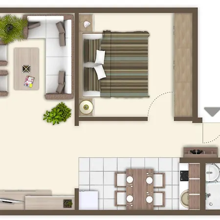 Apartment Achtern Diek 2-29 Dorumer Neufeld